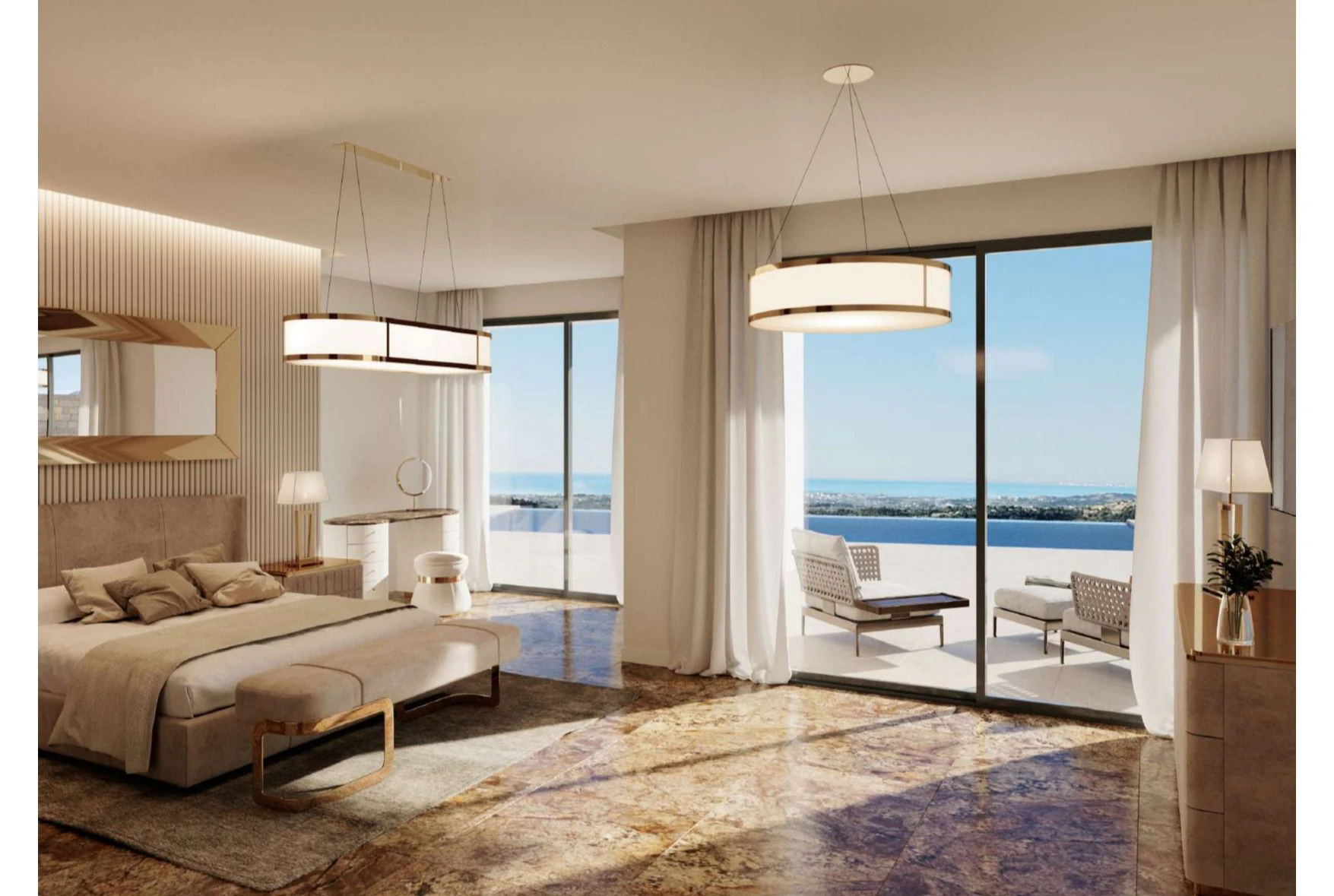 Luxuriöse Neue Villa mit Meerblick in Finestrat