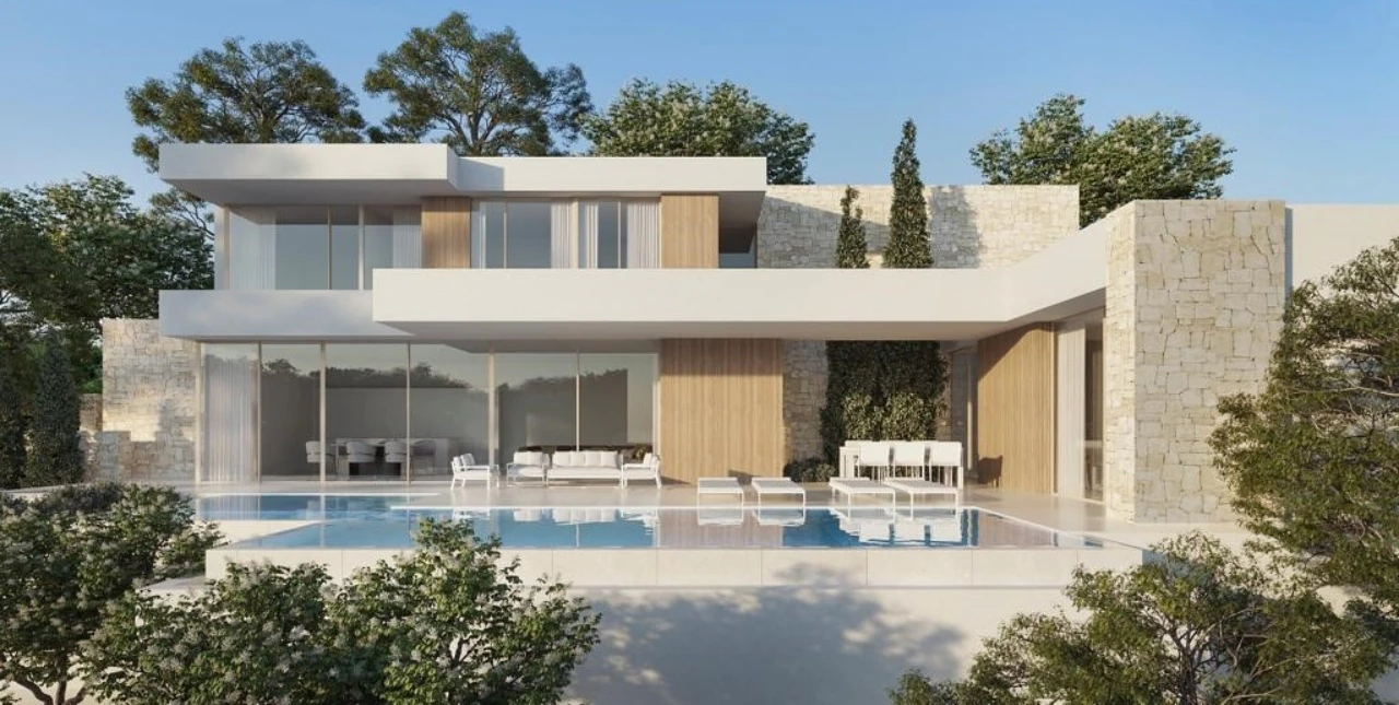 Villa de 4 dormitorios y 3 baños en venta en Moraira