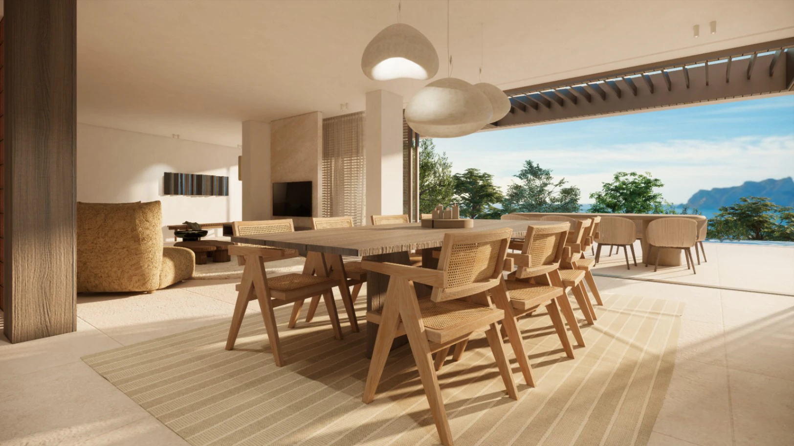 Under construction: sea view villa for sale in Benissa