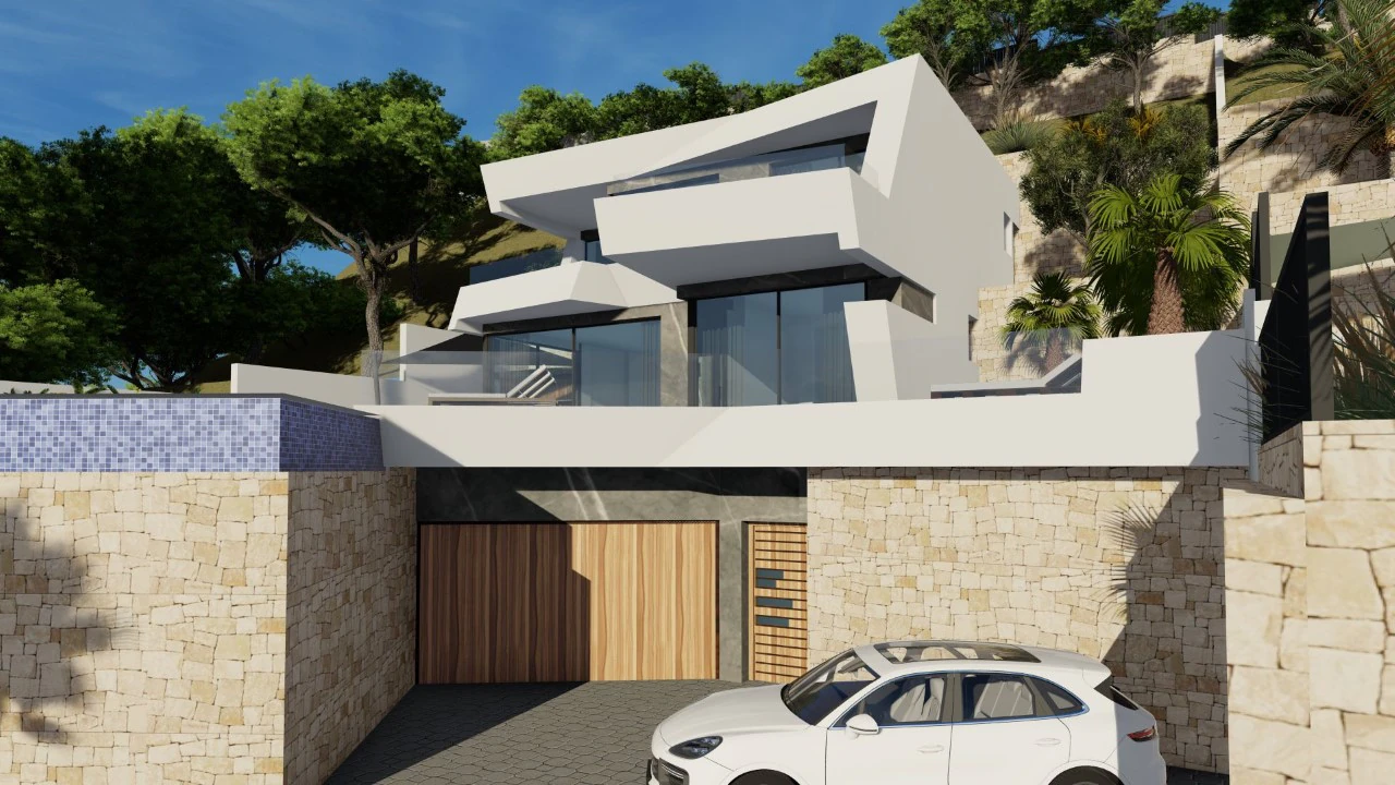NEW MODERN VILLA PROJECT IN CALPE