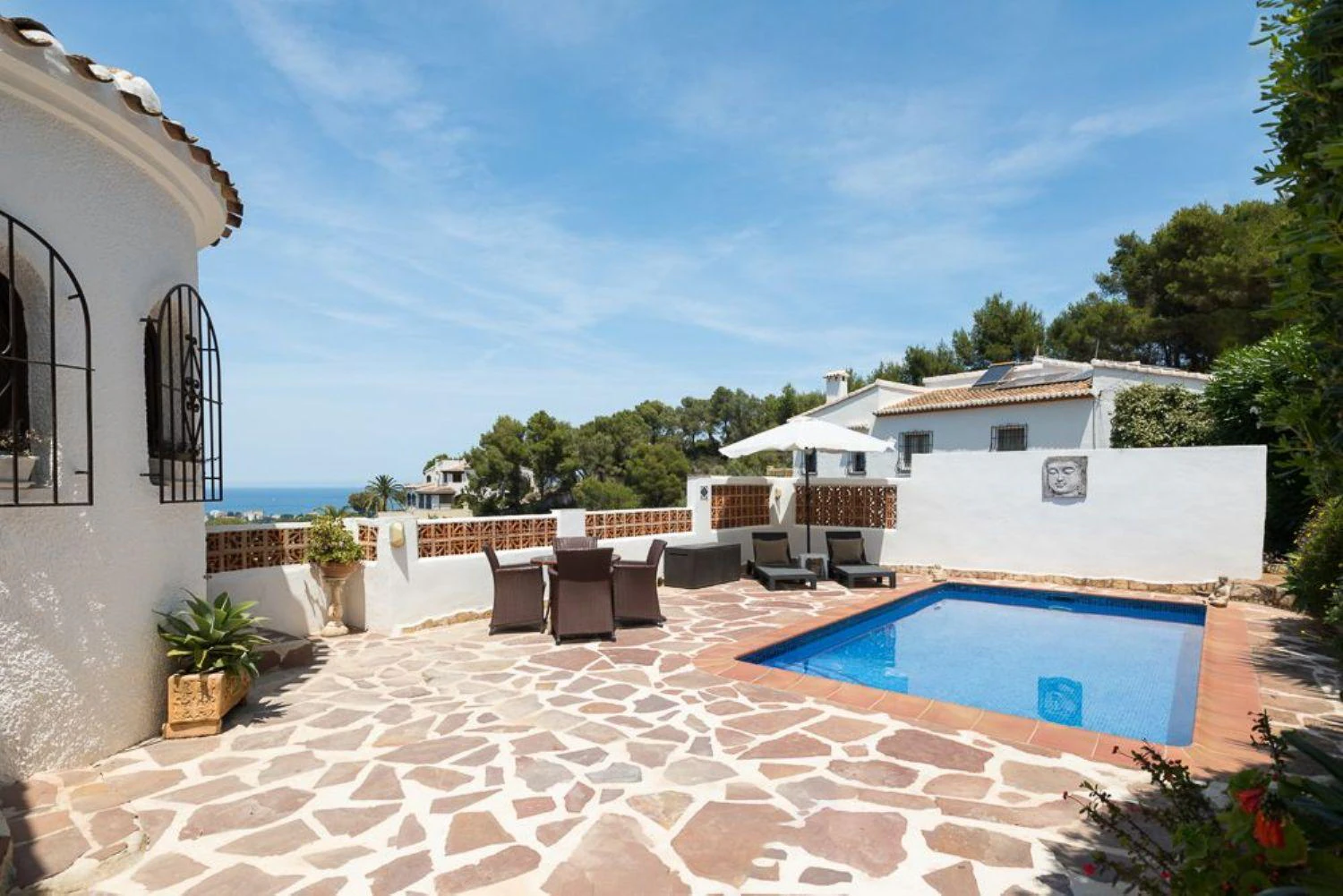 Vue imprenable sur la mer, avec appartement d’invités