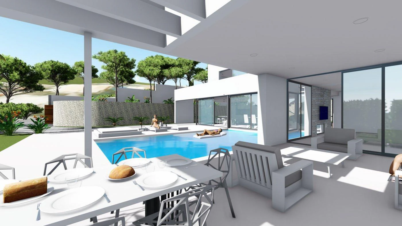 PROJEKT VILLA MIT POOL IN CALPE ZU VERKAUFEN