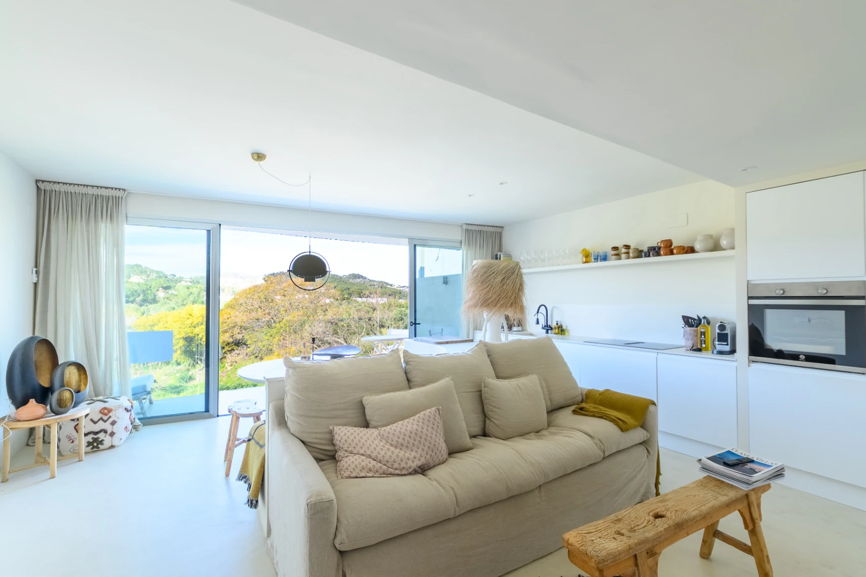 Penthouse de lujo de 3 dormitorios en venta en Jávea Arenal, a poca distancia de la playa.