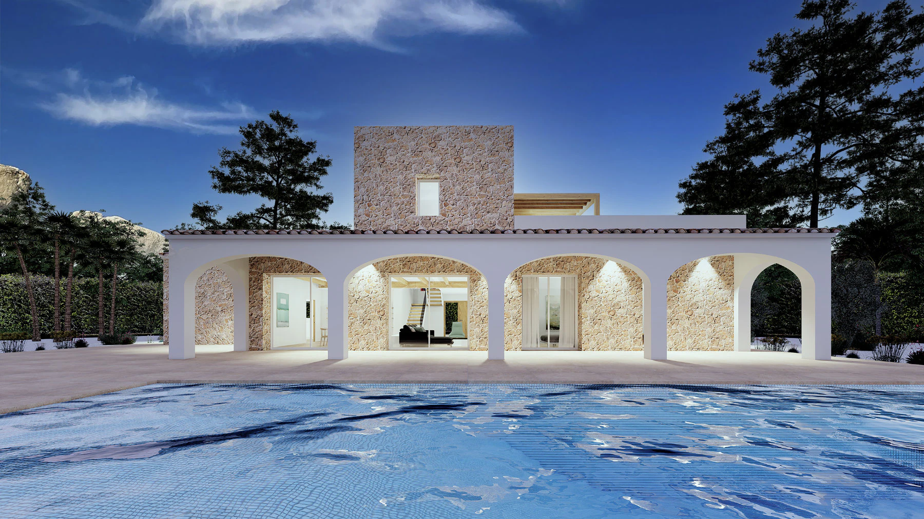 Project: luxury finca for sale in Benissa with mountain views