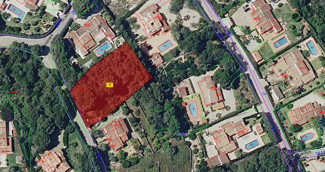 Plot for sale in Jávea / Xàbia