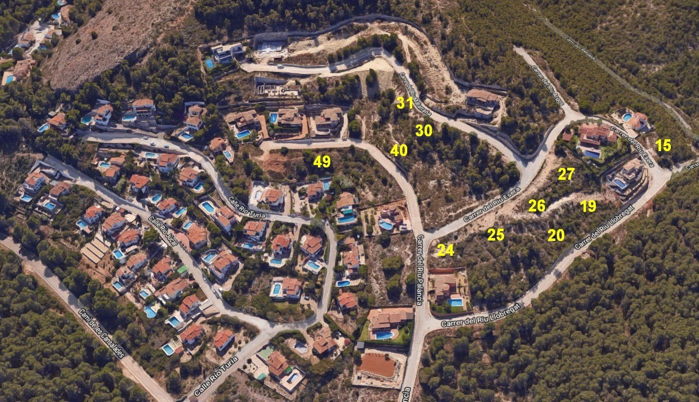 Plots for sale in Cansalades