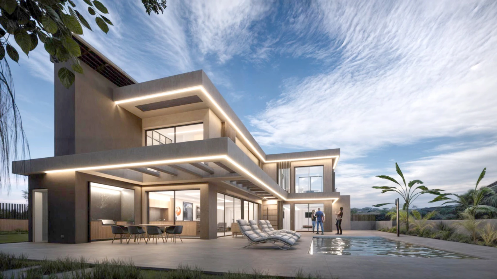 Luxury modern villa in Gran Sol, Calpe with sea views