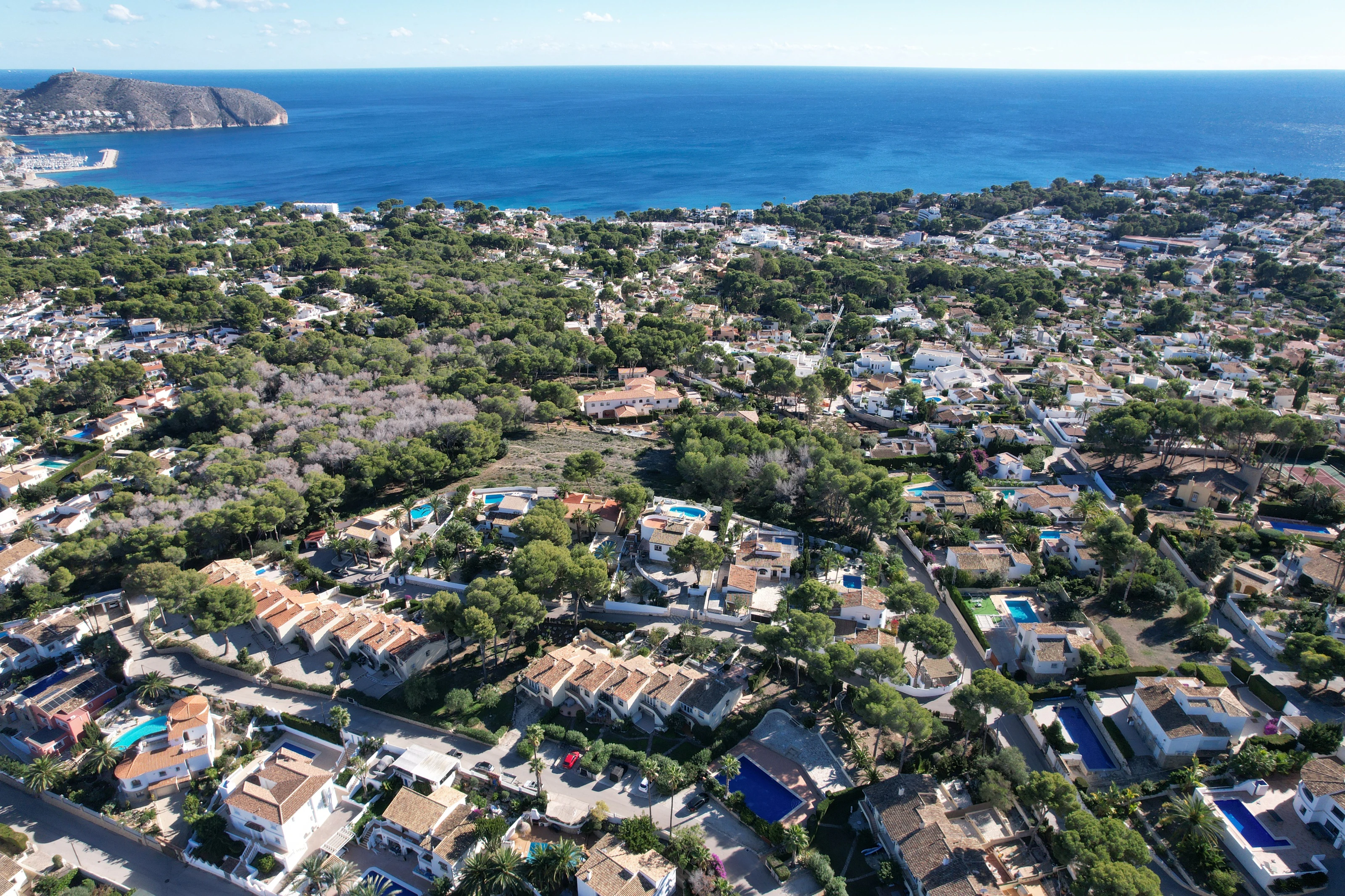 Plot for sale in Moraira