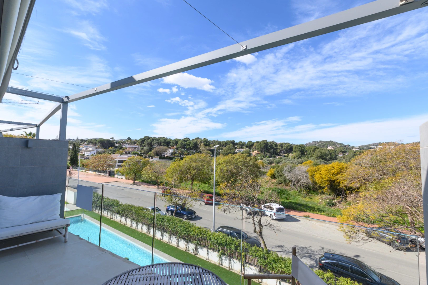 Penthouse de lujo de 3 dormitorios en venta en Jávea Arenal, a poca distancia de la playa.