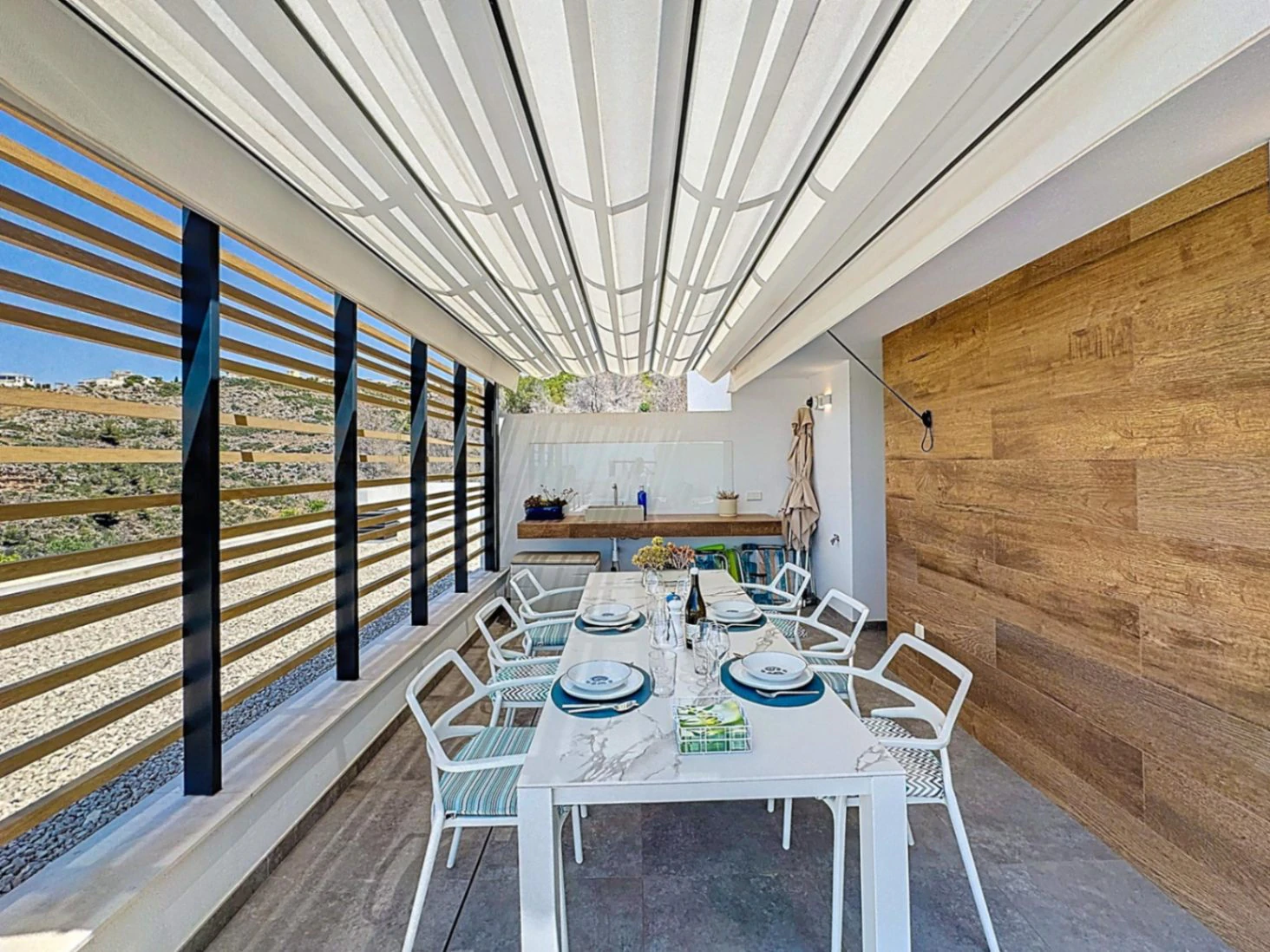 Impressive modern penthouse with panoramic views in Montecala Gardens, Cumbre del Sol.