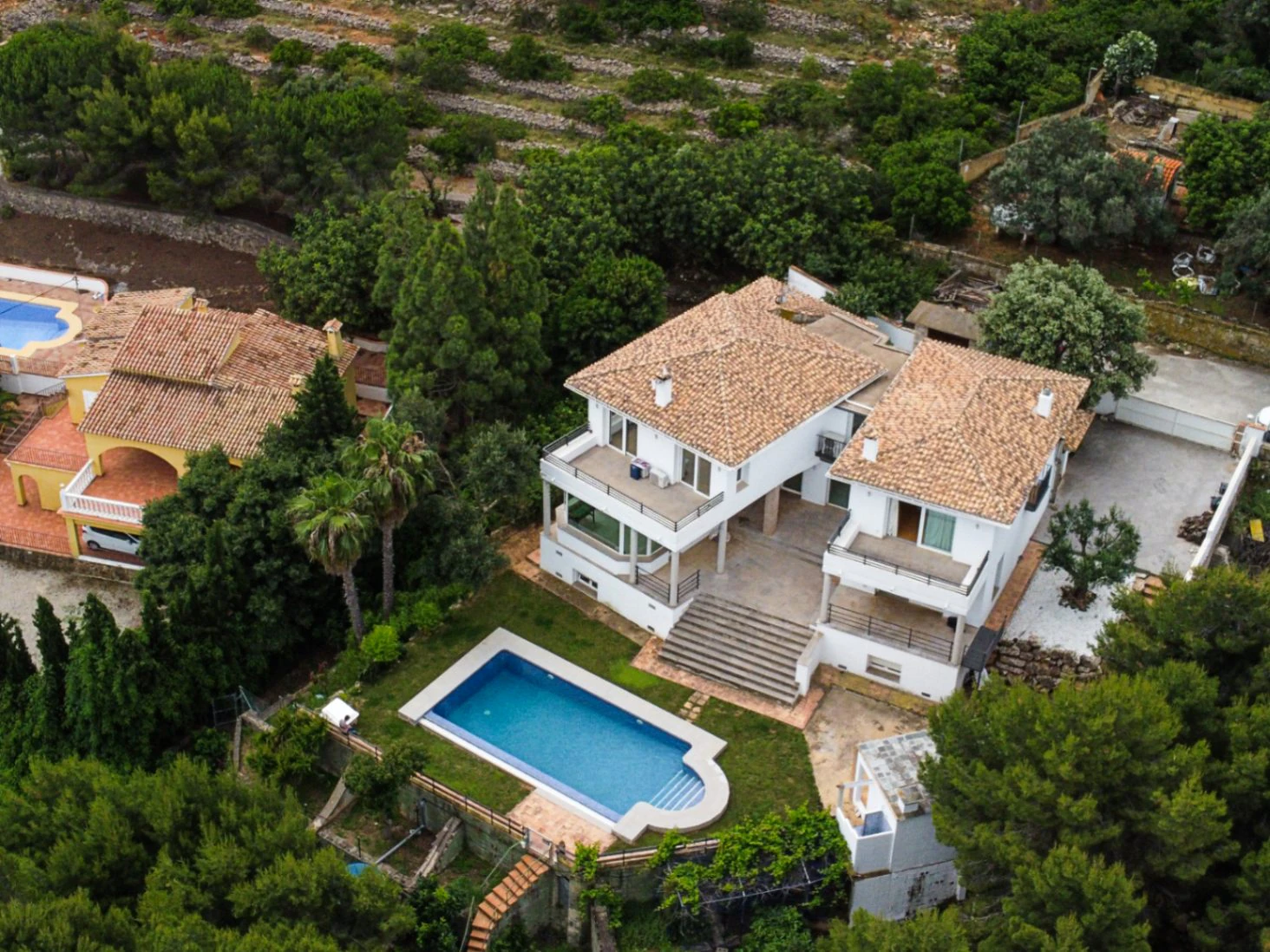 Villa avec vue sur la mer et en plein parc naturel du Montgó, à Dénia