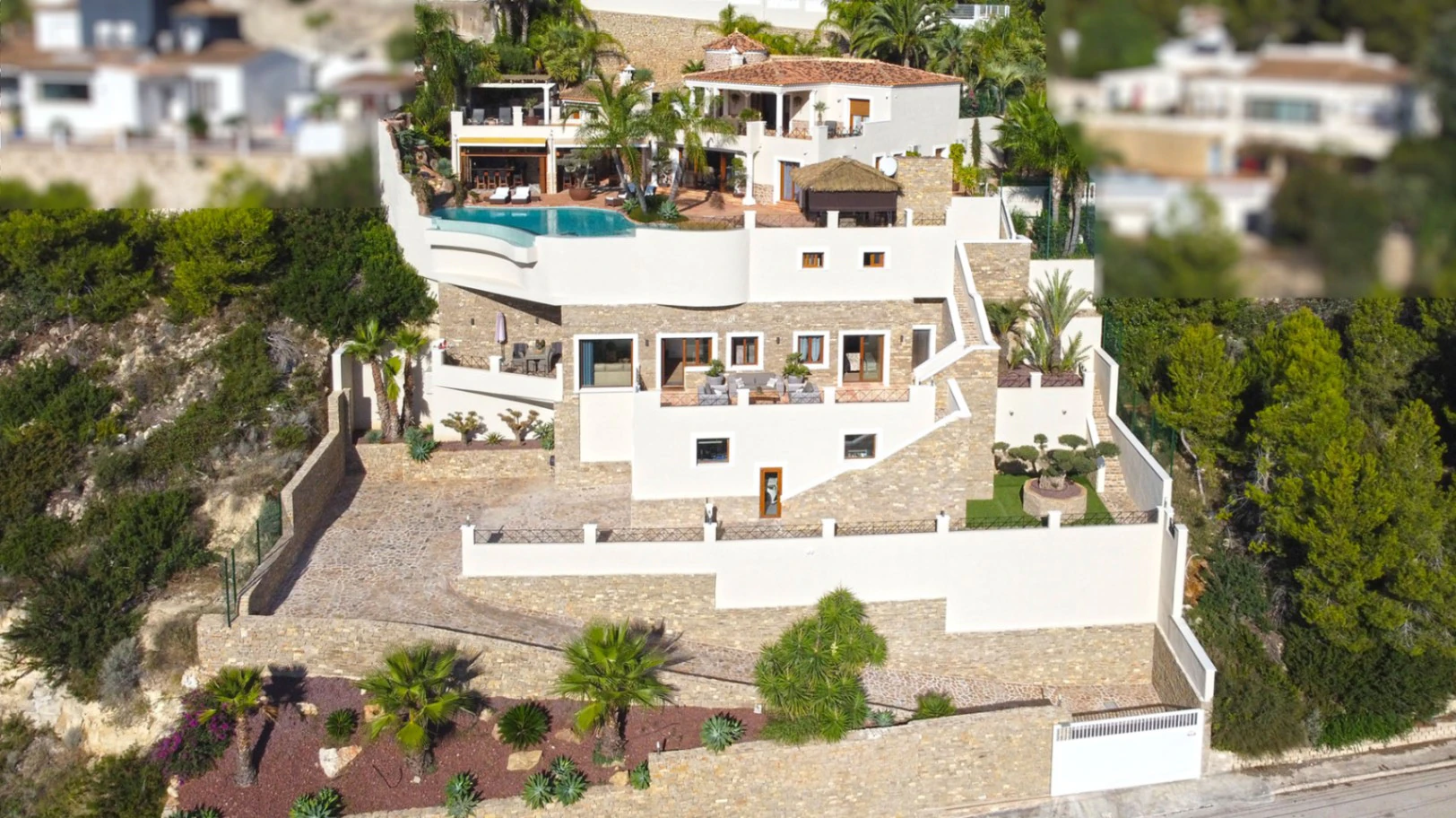 Luxury Meditteranean style villa in Calpe
