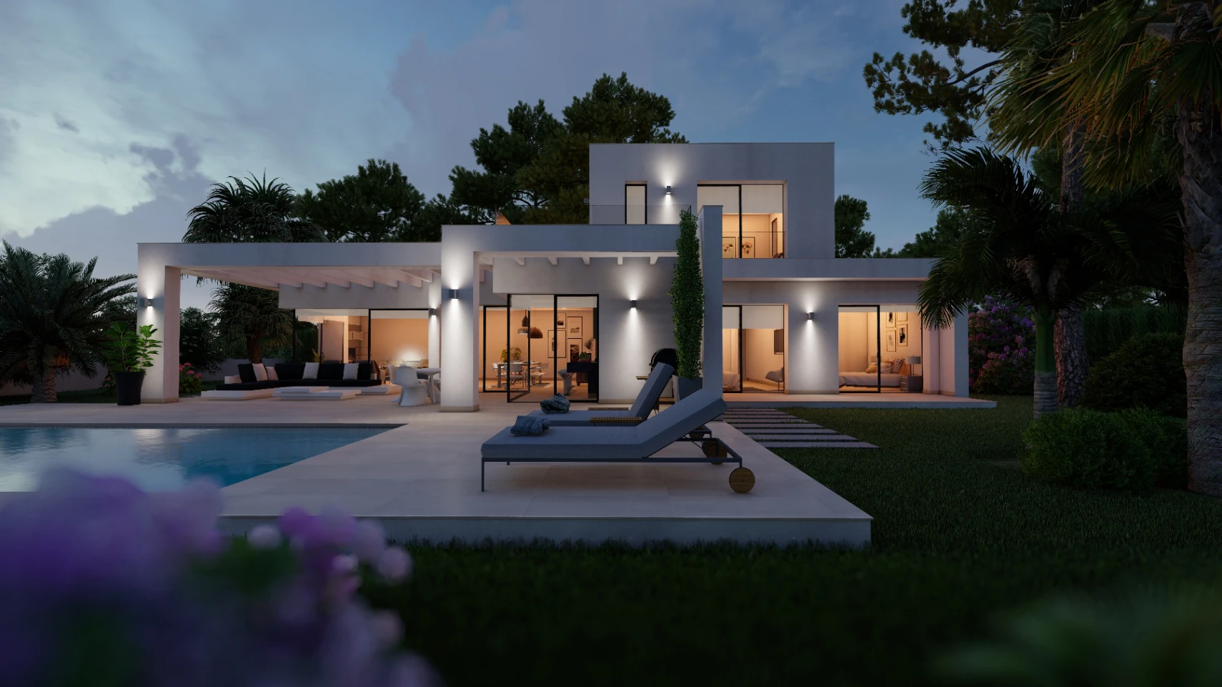 VILLA DE STYLE MODERNE À JAVEA