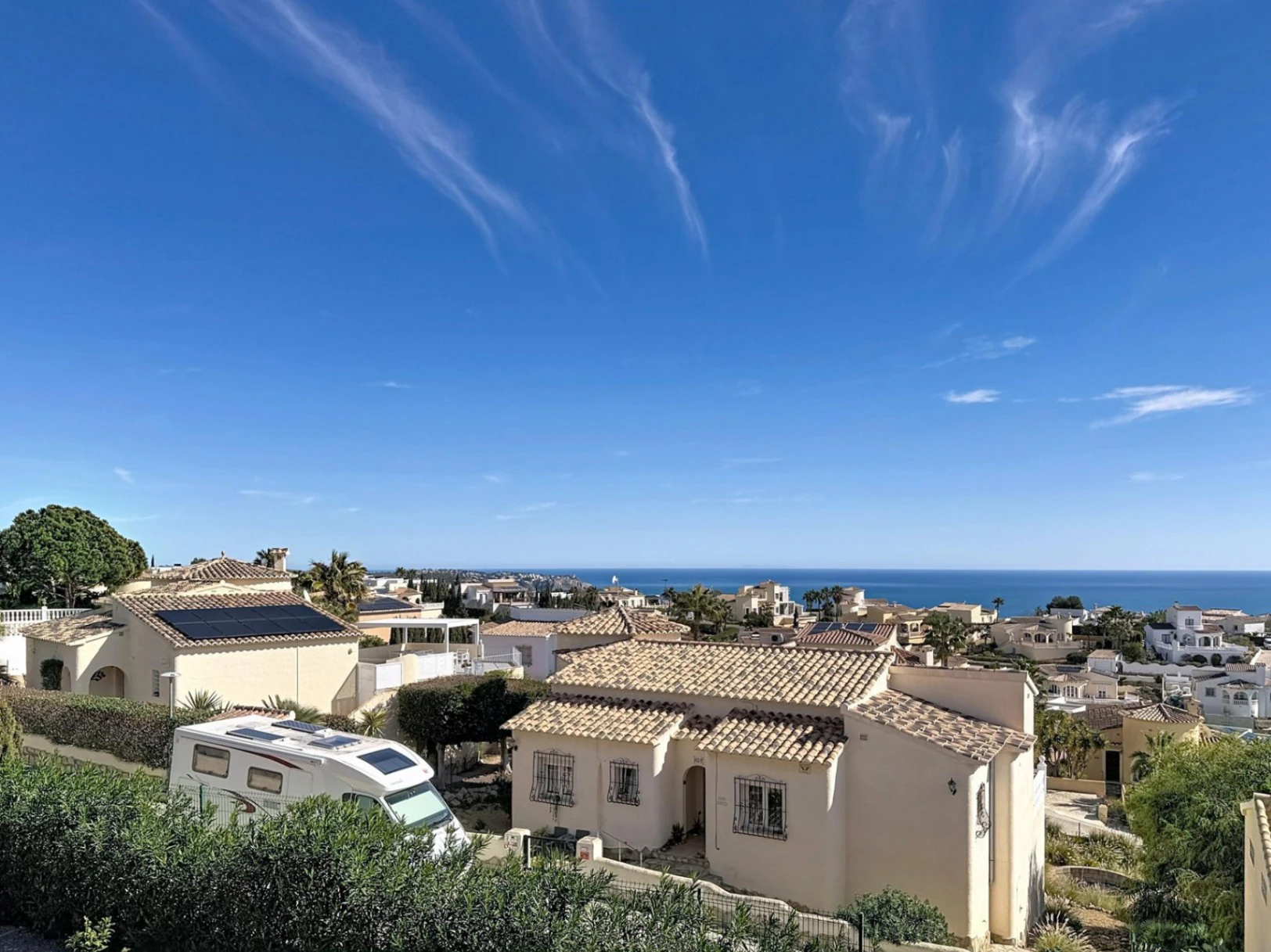 Cumbre del Sol Moderne Villa met uitzicht op zee