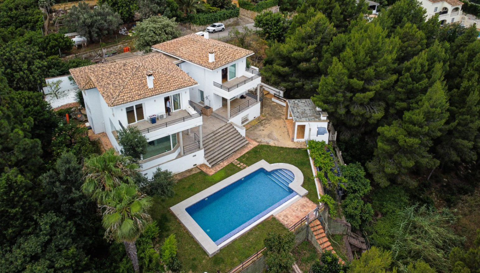 Villa avec vue sur la mer et en plein parc naturel du Montgó, à Dénia