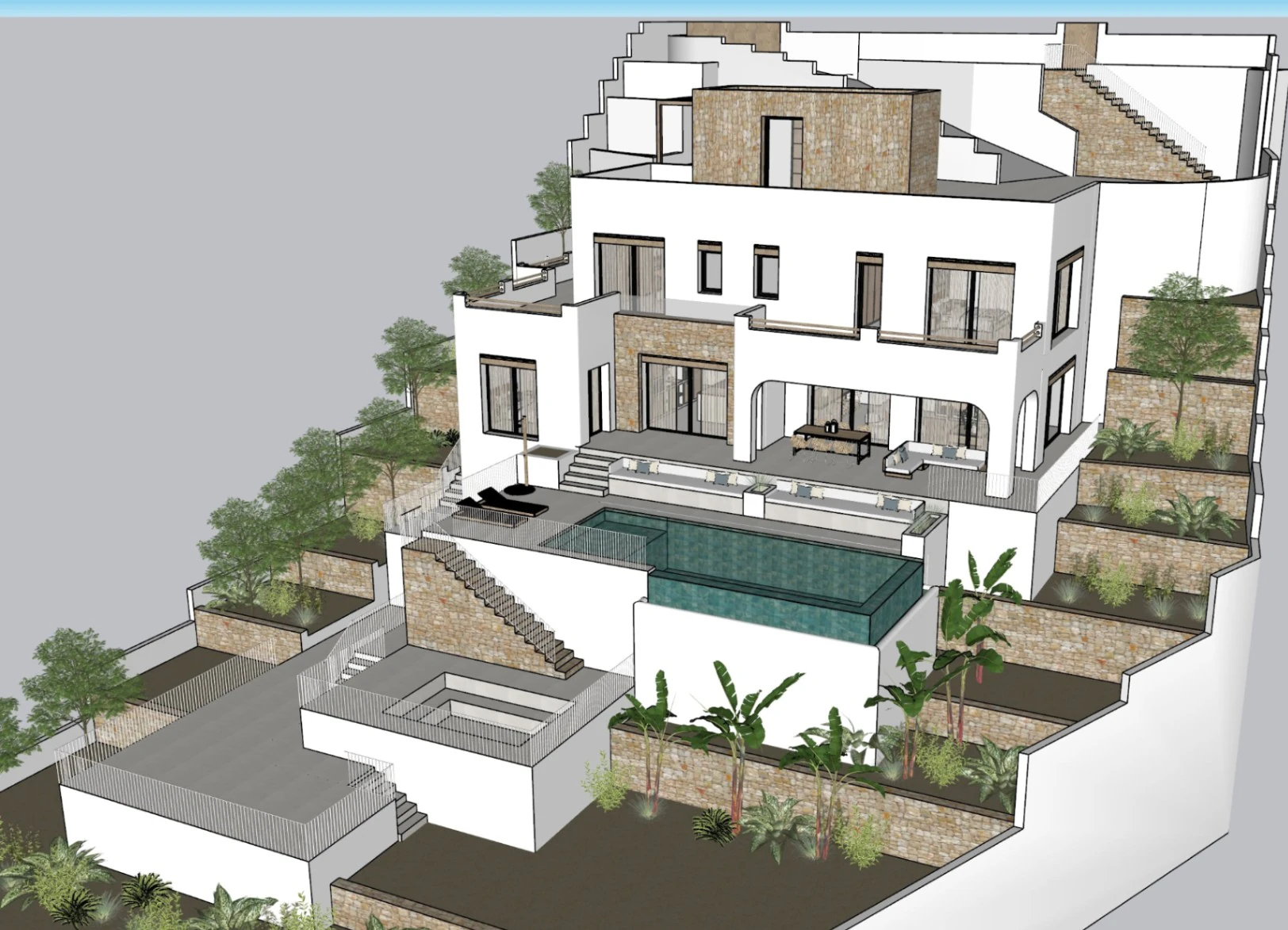 Luxe villa in Benissa met panoramisch uitzicht op zee