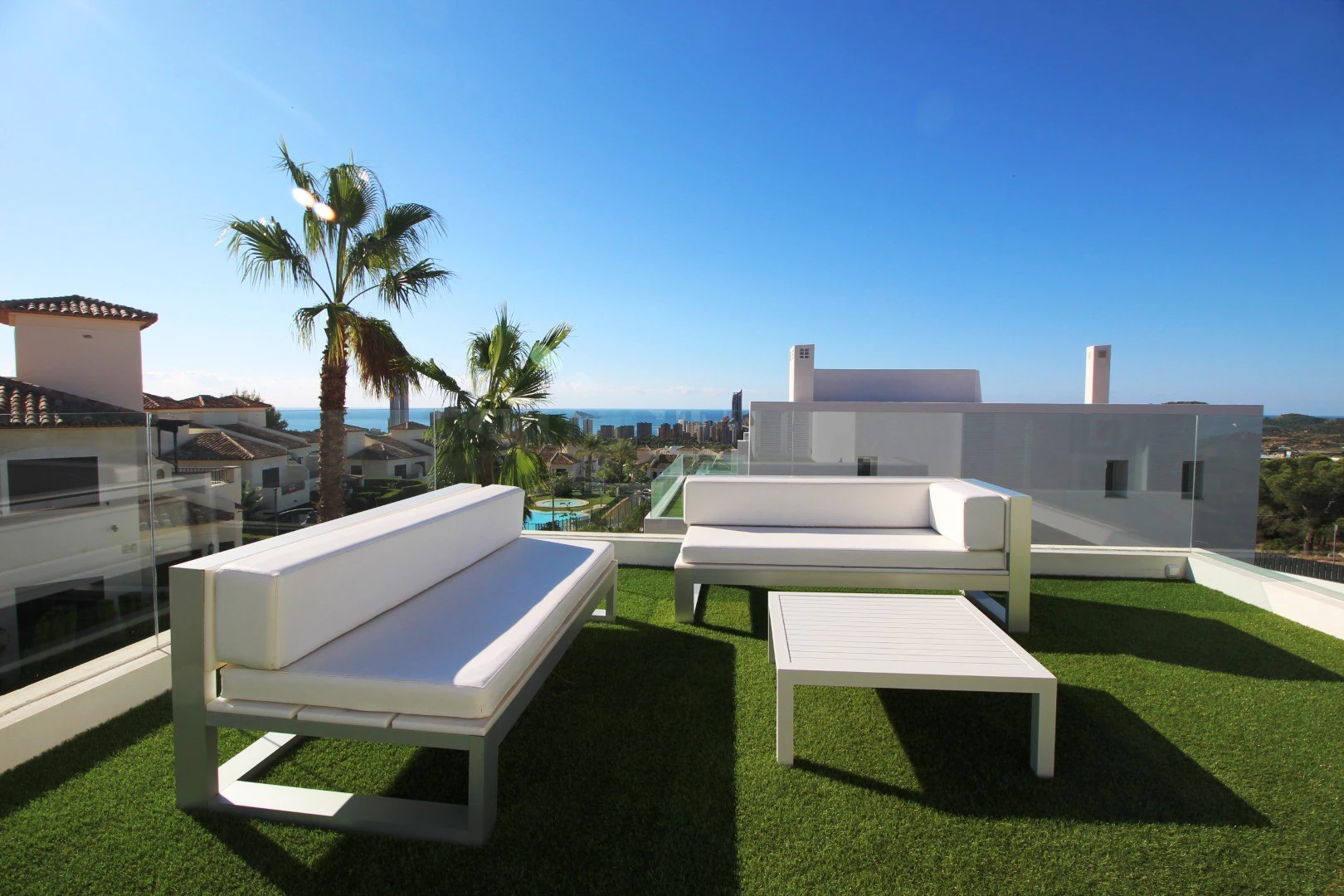 3 Schlafzimmer 3 Bad Meer Blick Villa In Finestrat