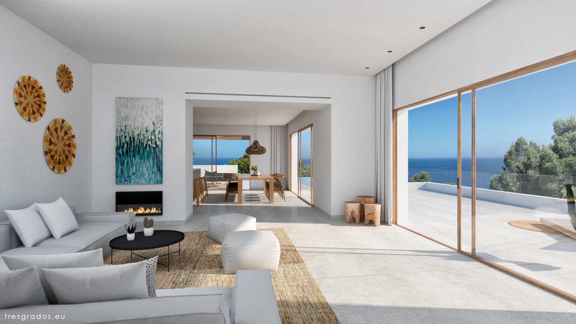 Luxury villa with 360 views