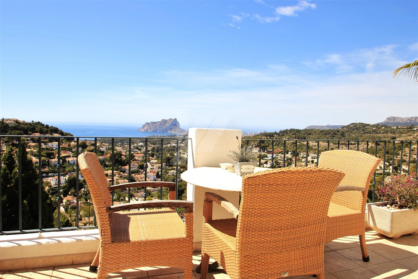 Sea view villa for sale in Benissa, Costa Blanca.
