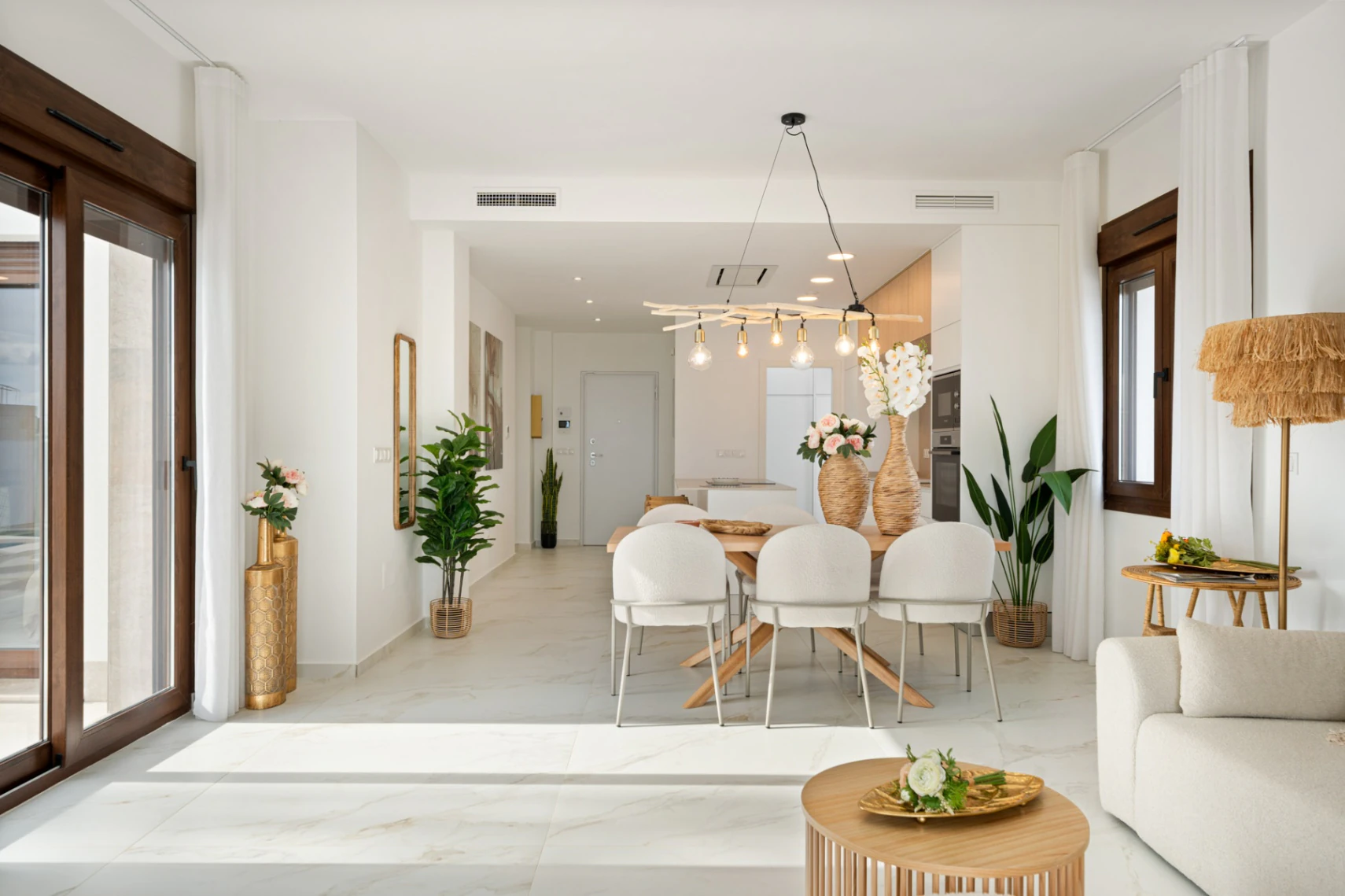 Villa in Polop with Sea and Mountain Views