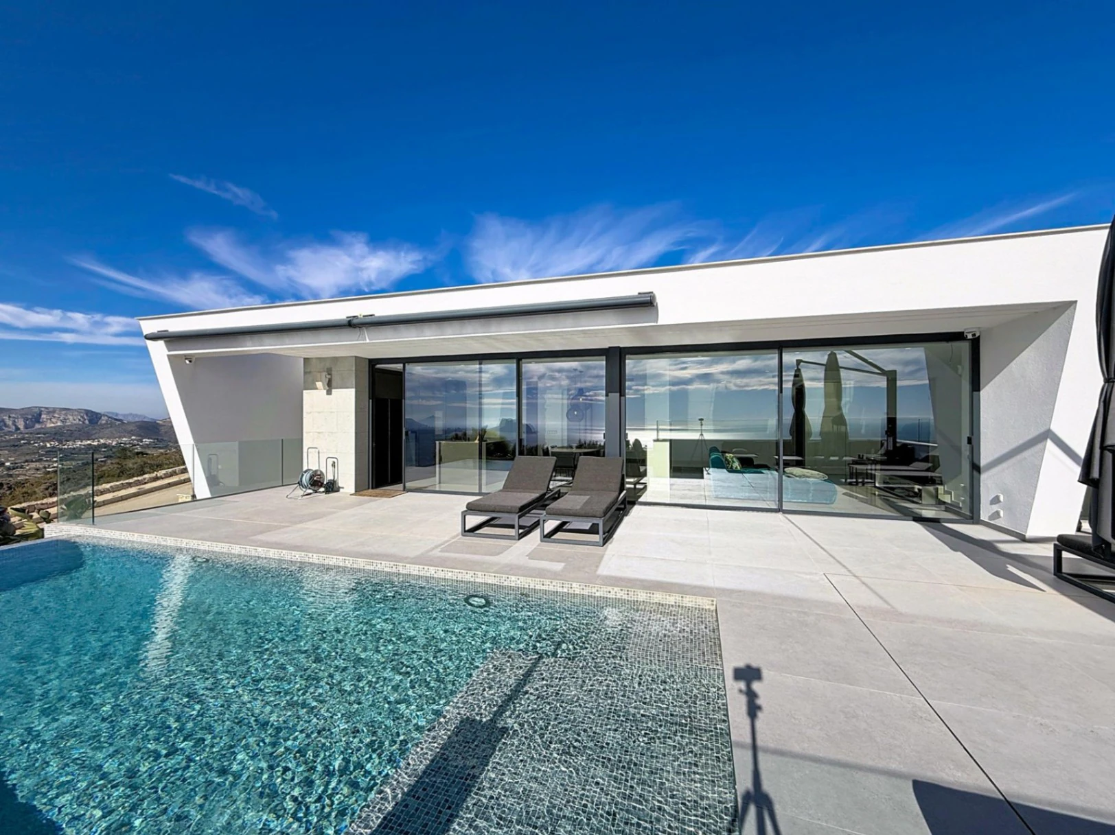 Cumbre del Sol modern luxury villa with panoramic views