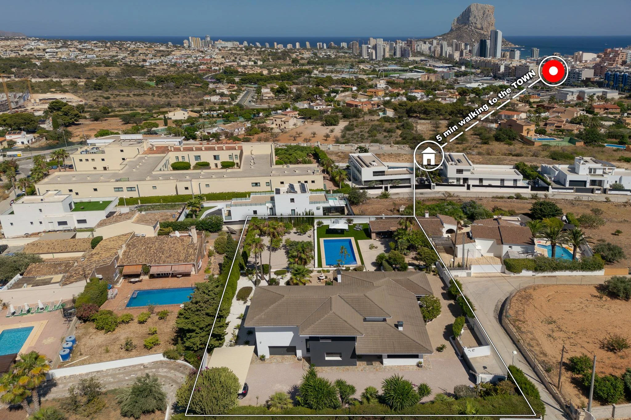 Villa for sale in Calpe
