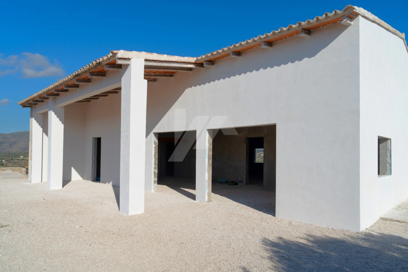 Finca à vendre avec vue sur la mer à Benissa. Costa Blanca.