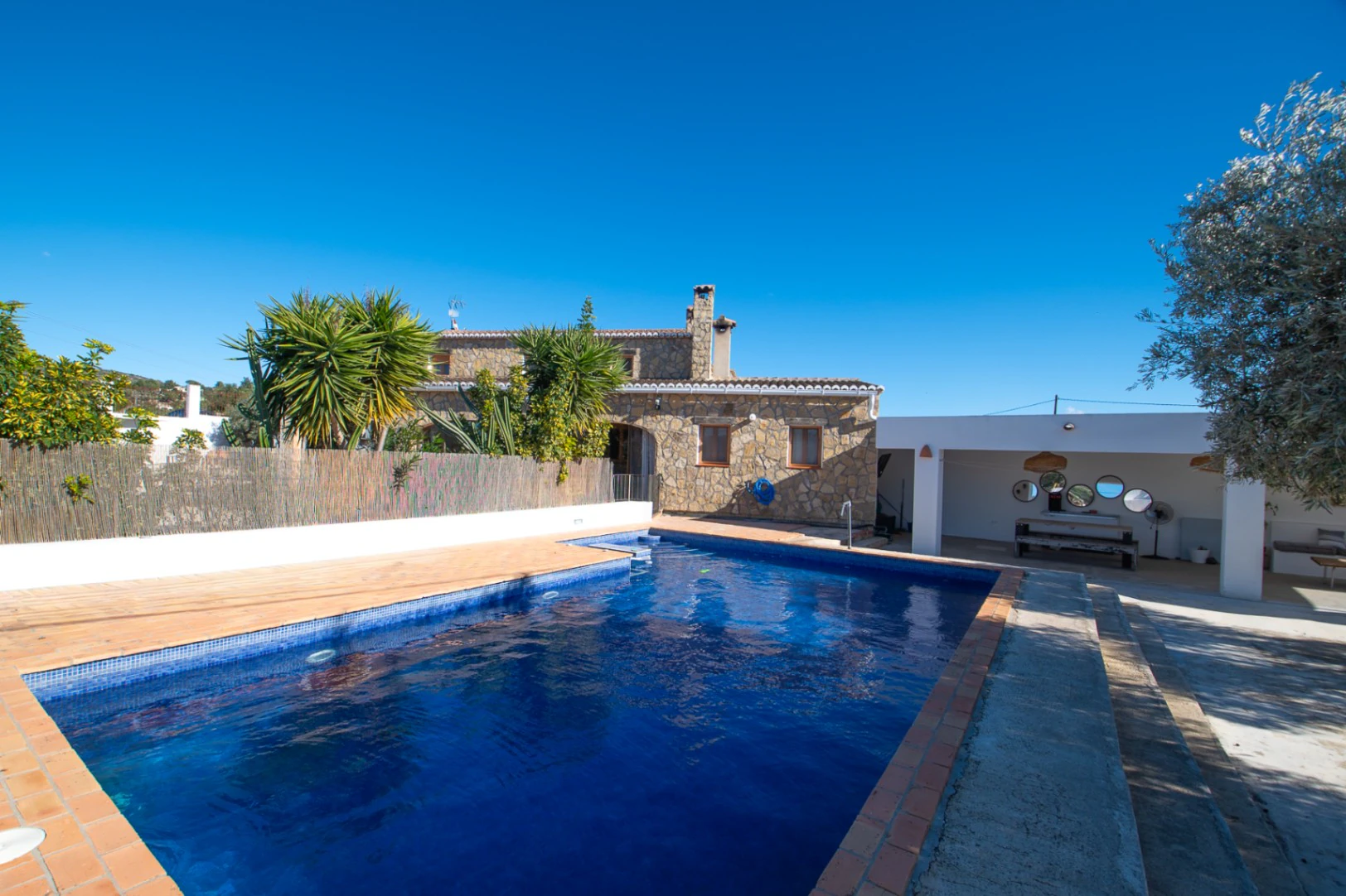 Stone-Faced Villa in Partida Canor Benissa – Private Pool, Large Terrace and Countryside Outlook