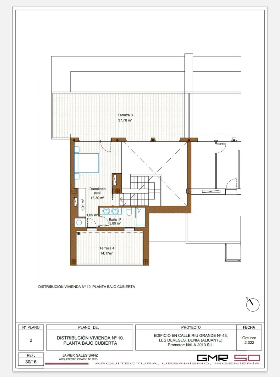 For Sale. Penthouse in Denia