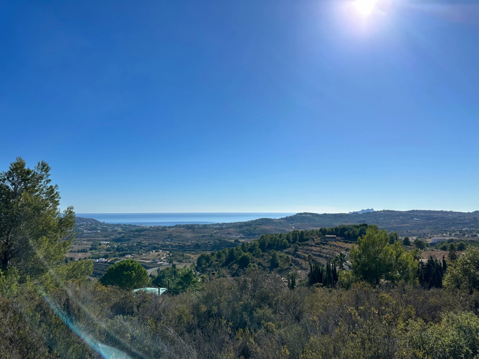Terreno rustico con vistas