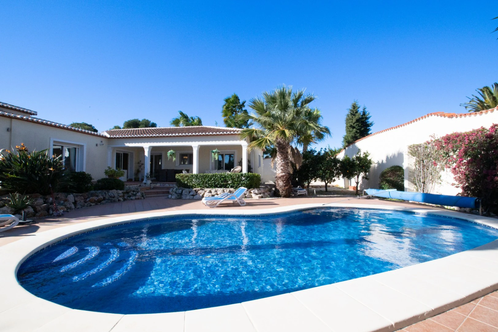 Single-Level Villa for Sale in Portichol Javea  Heated Pool Walk to the Beach