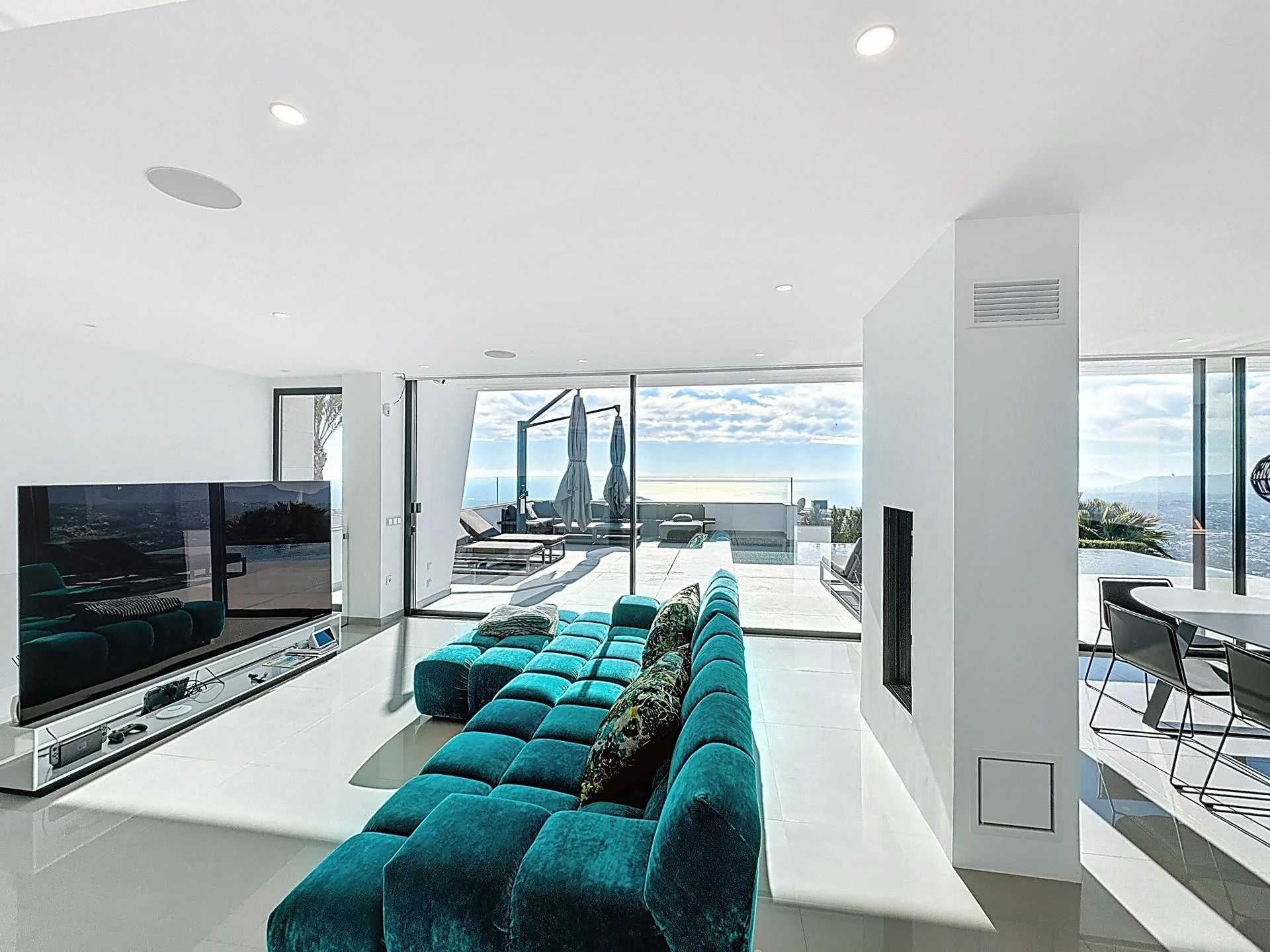 Cumbre del Sol modern luxury villa with panoramic views
