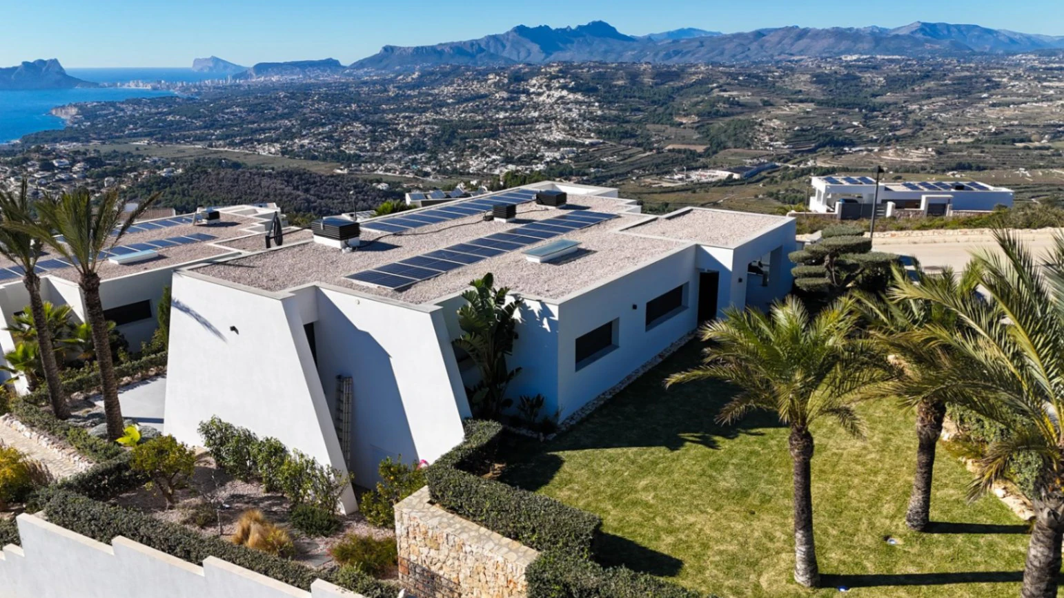 Cumbre del Sol modern luxury villa with panoramic views