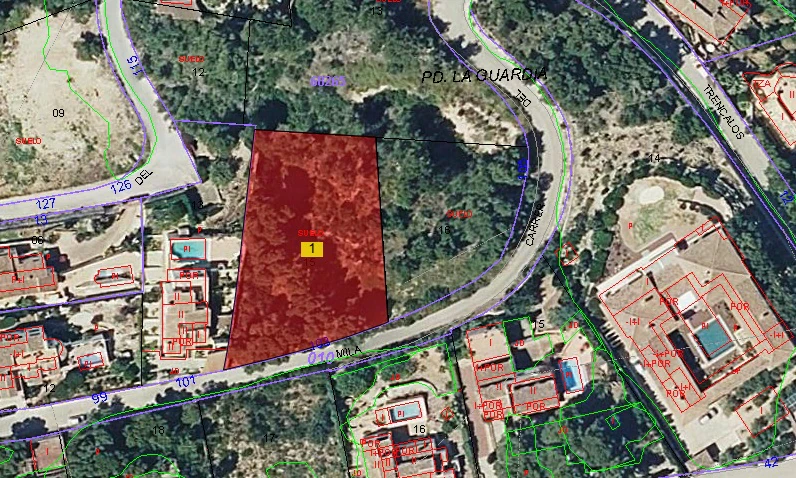 Parcela en venta en Jávea / Xàbia