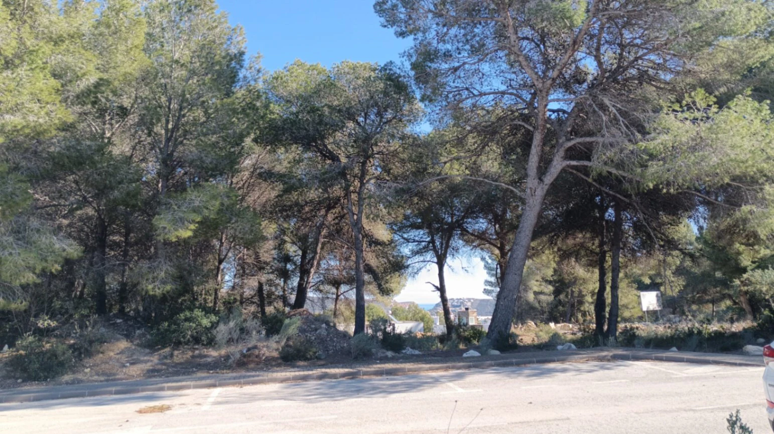 Parcela urbana en venta en Benimeit, Moraira – Ideal para construir una villa independiente