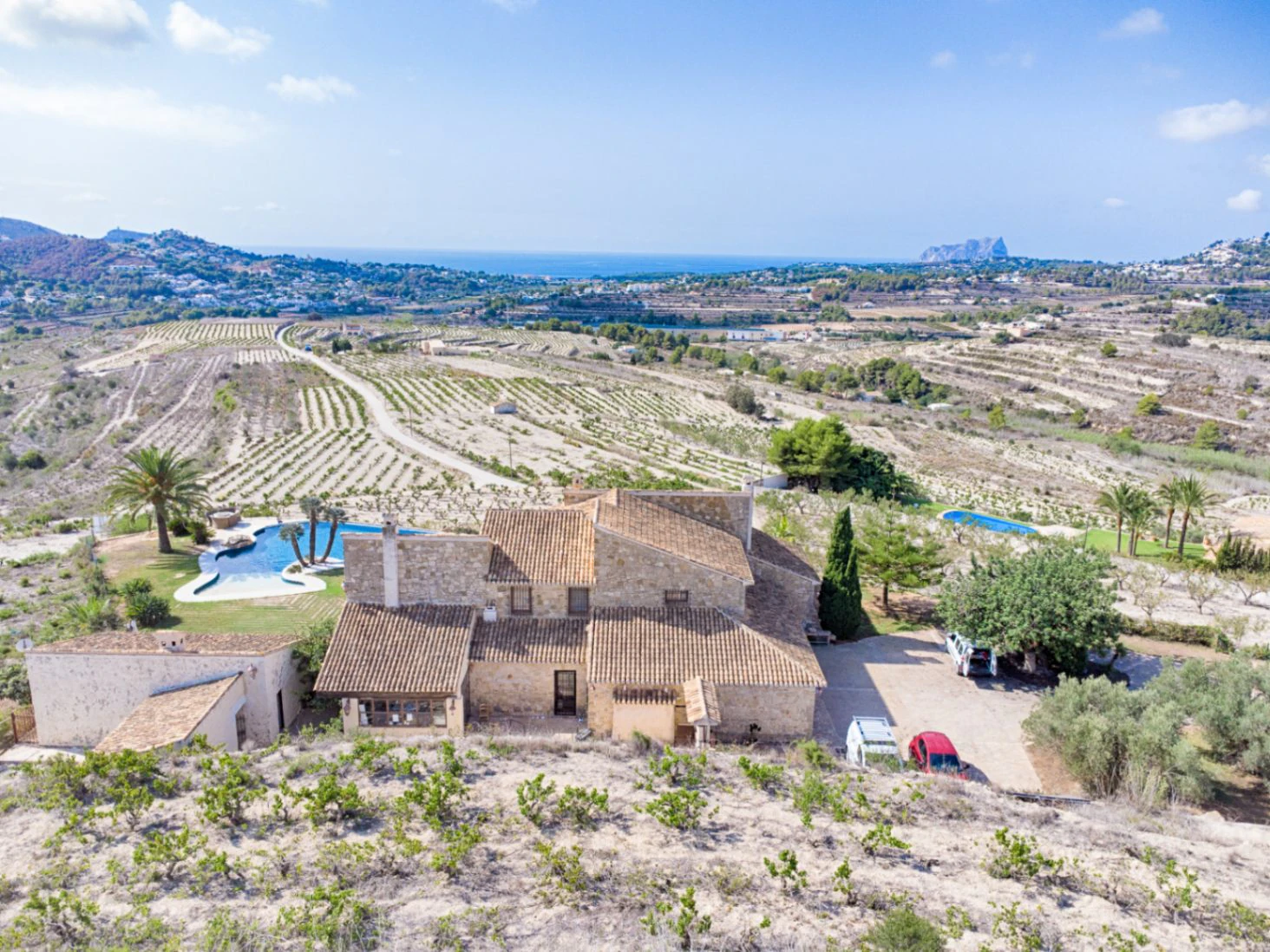 Einzigartige Finca an der besten Lage von Moraira.