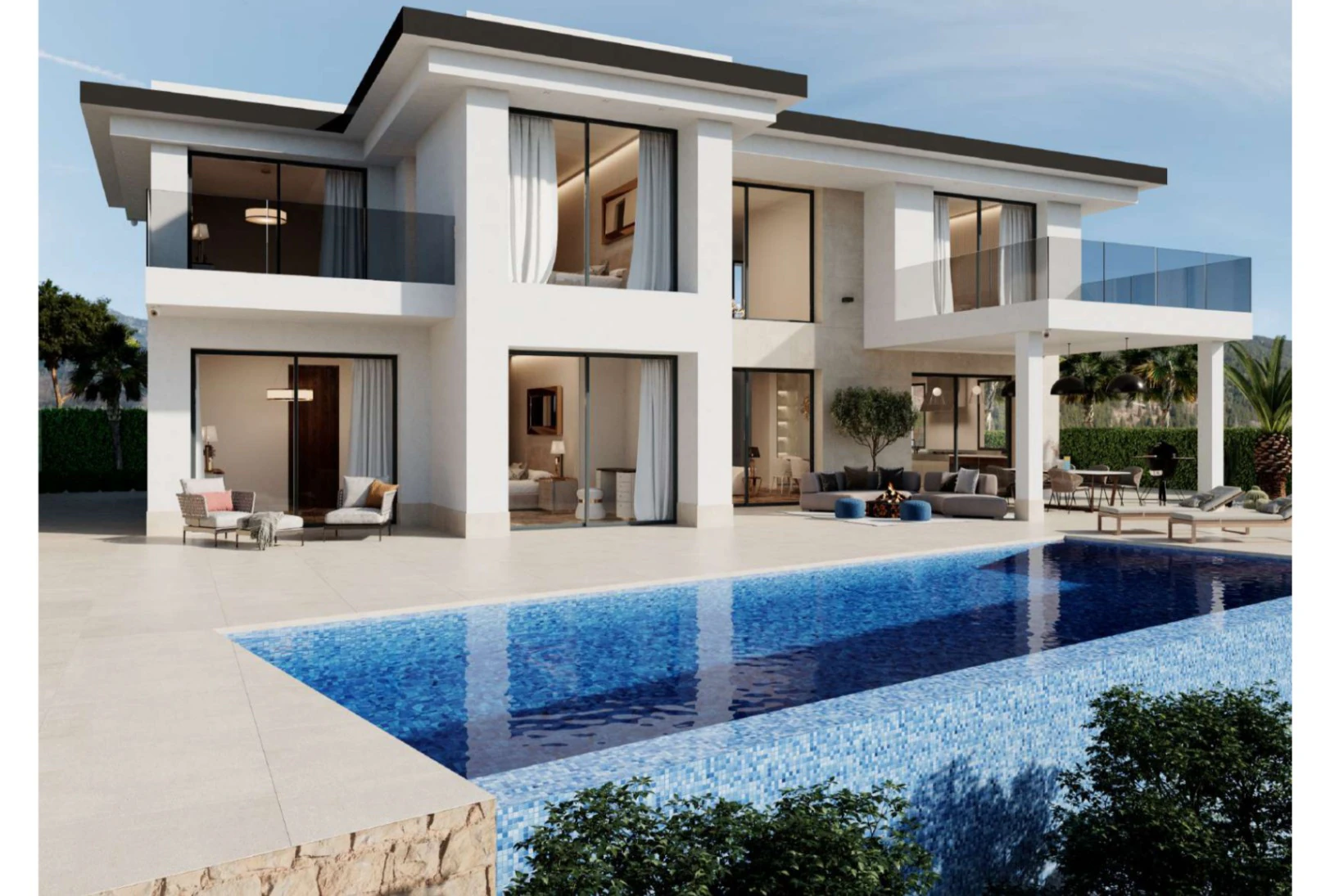 Luxuriöse Neue Villa mit Meerblick in Finestrat