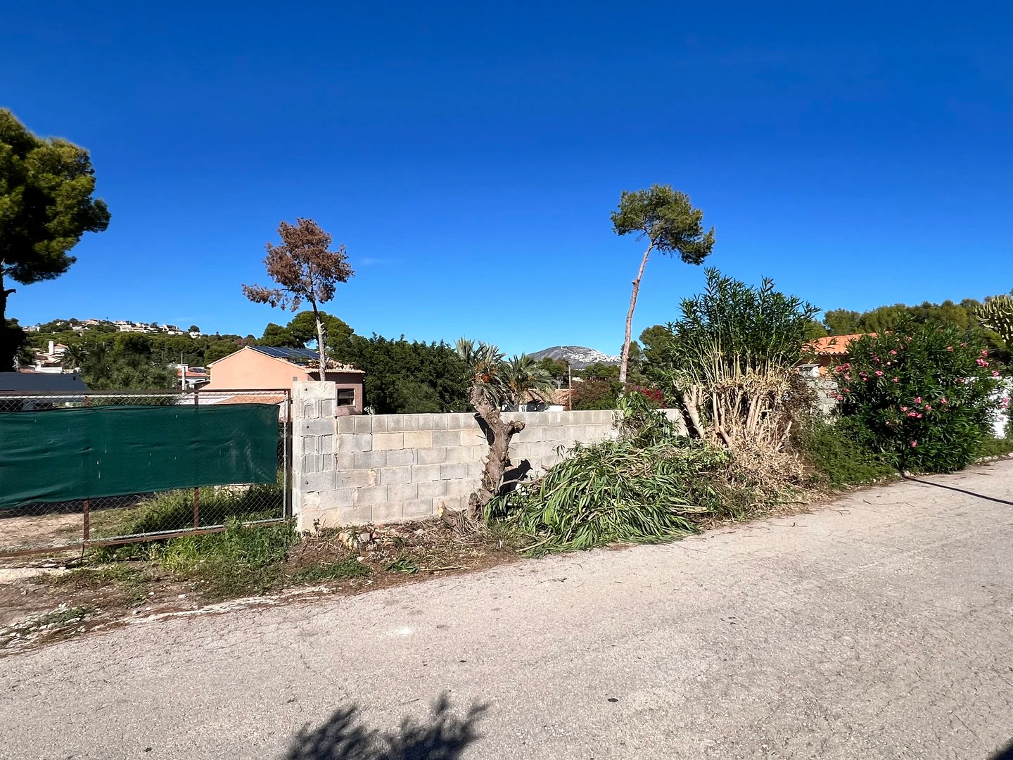 Plot for sale in Moraira