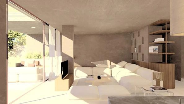 Under construction: sea view villa for sale in Benissa