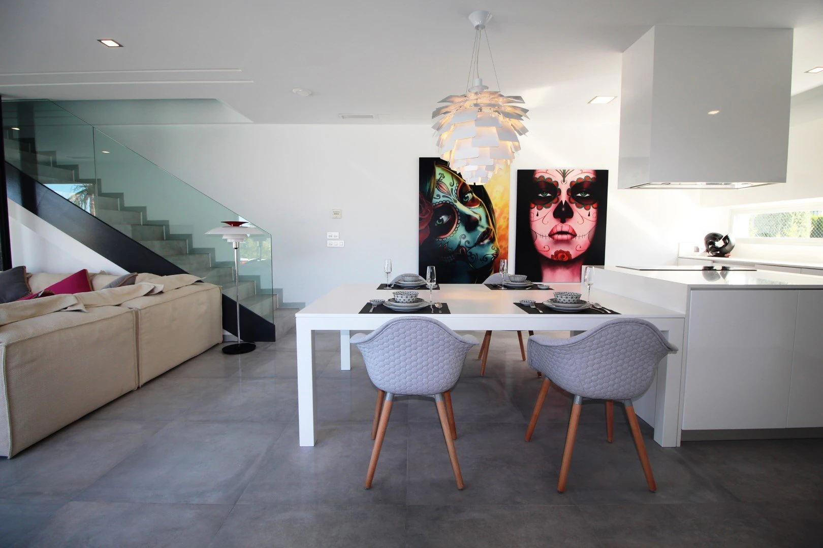 3 Schlafzimmer 3 Bad Meer Blick Villa In Finestrat
