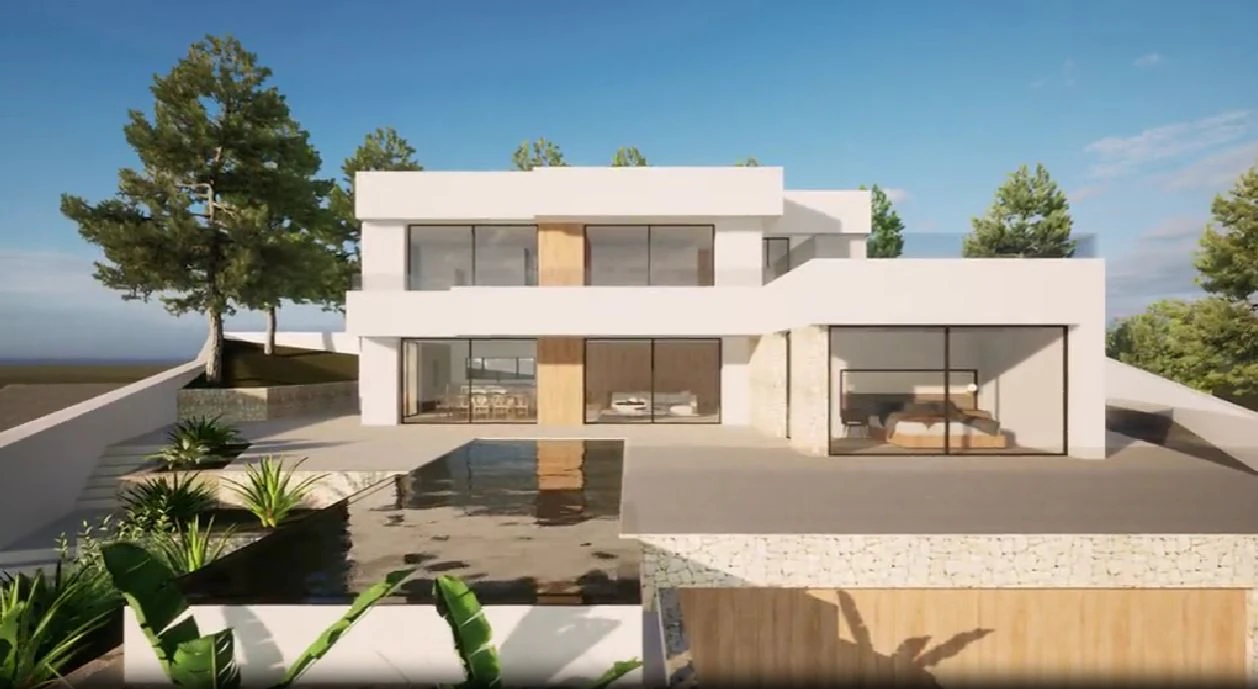 Villa for sale in Moraira