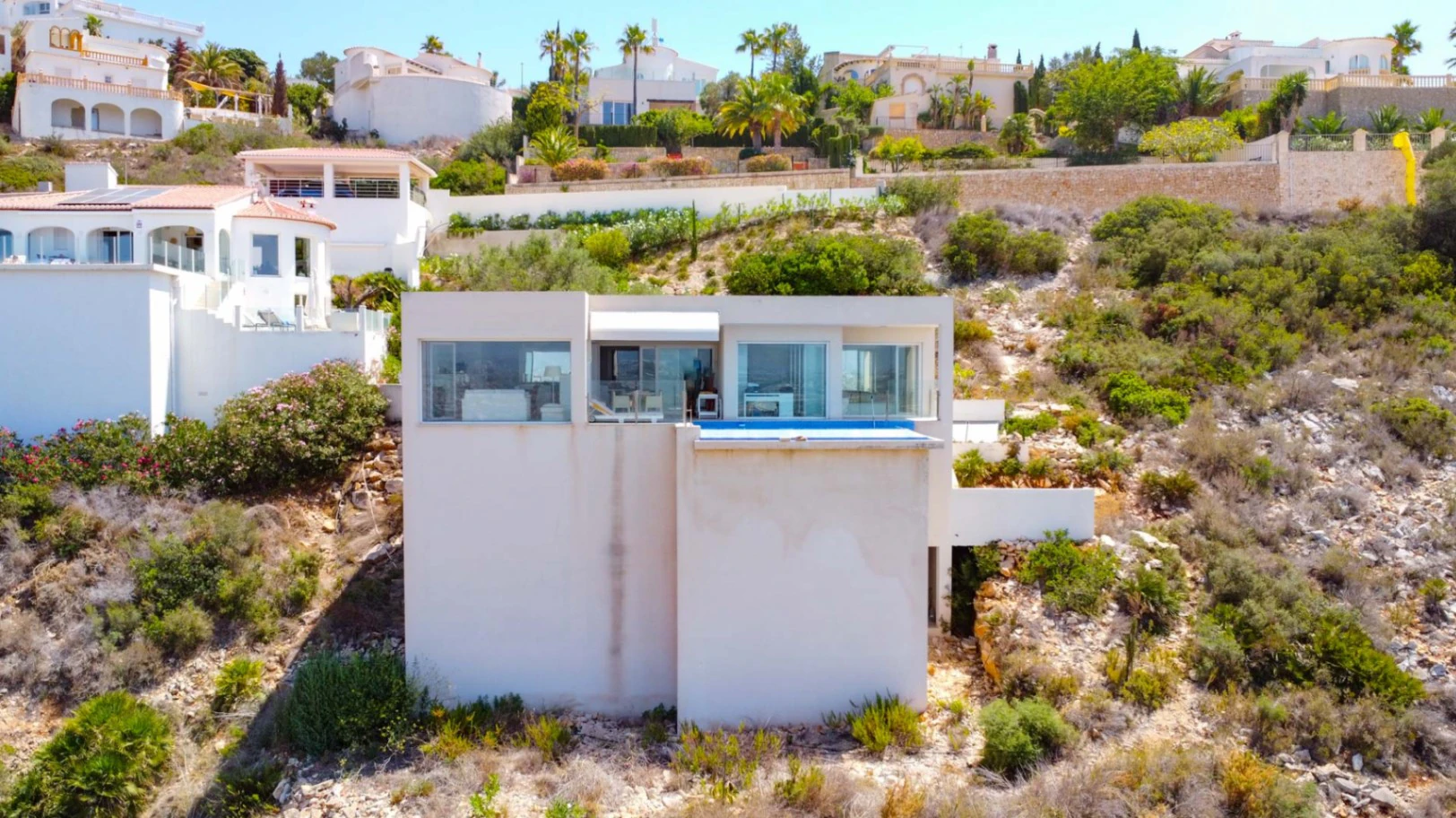 Cumbre del Sol moderne villa met uitzicht op zee
