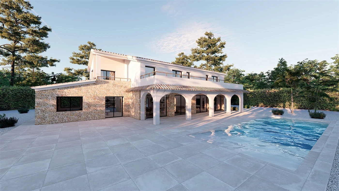 Finca de luxe neuve à vendre à Benissa, Costa Blanca.