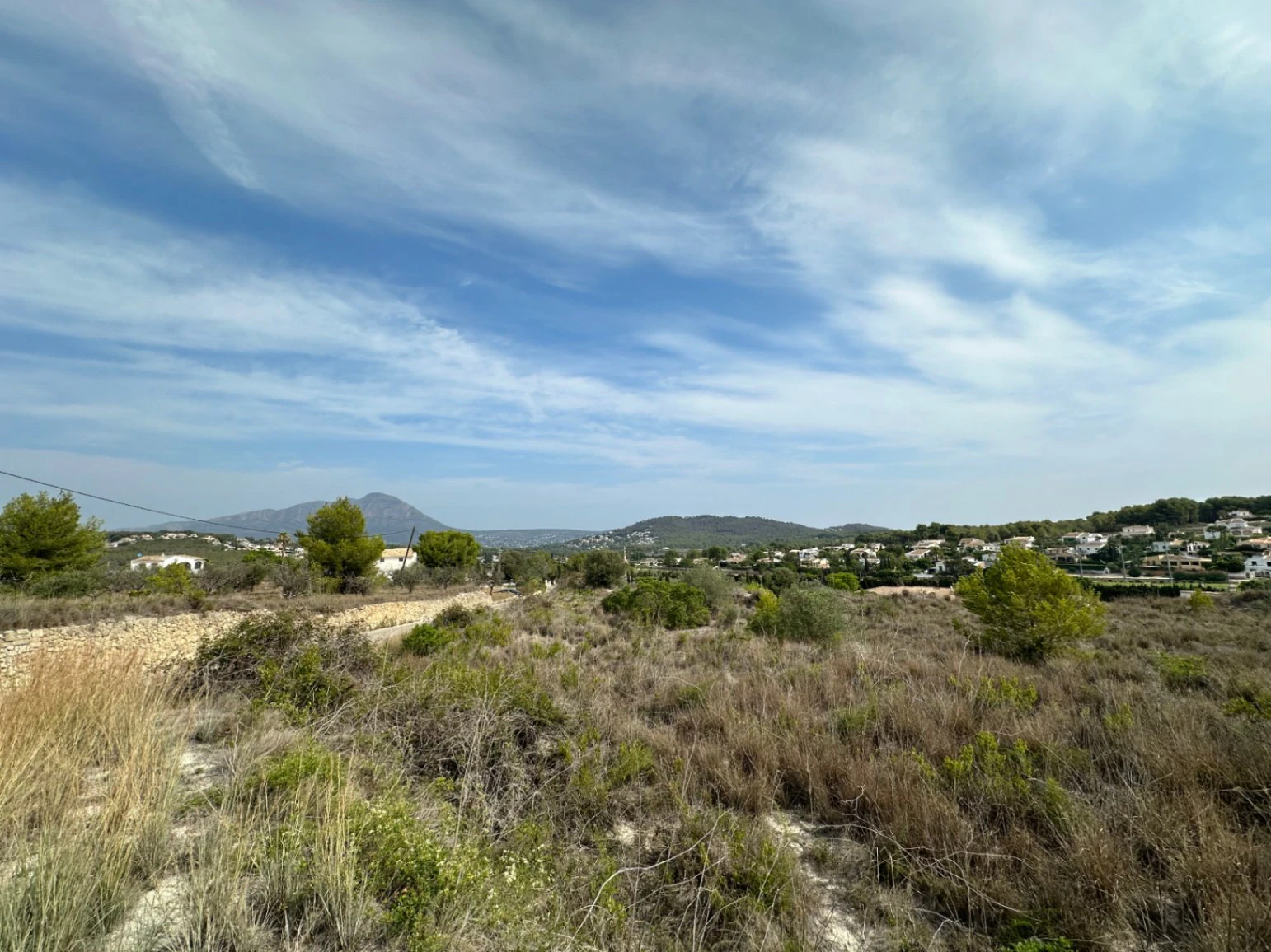 Parcela rústica para construir en Benitachell Golf