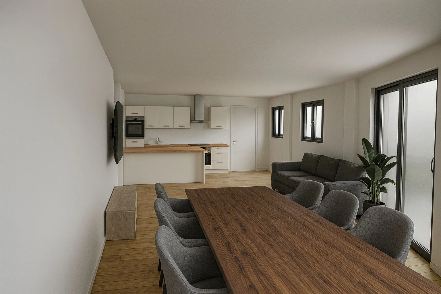 3-Bedroom Corner Apartment – Fully Renovated, High Specification