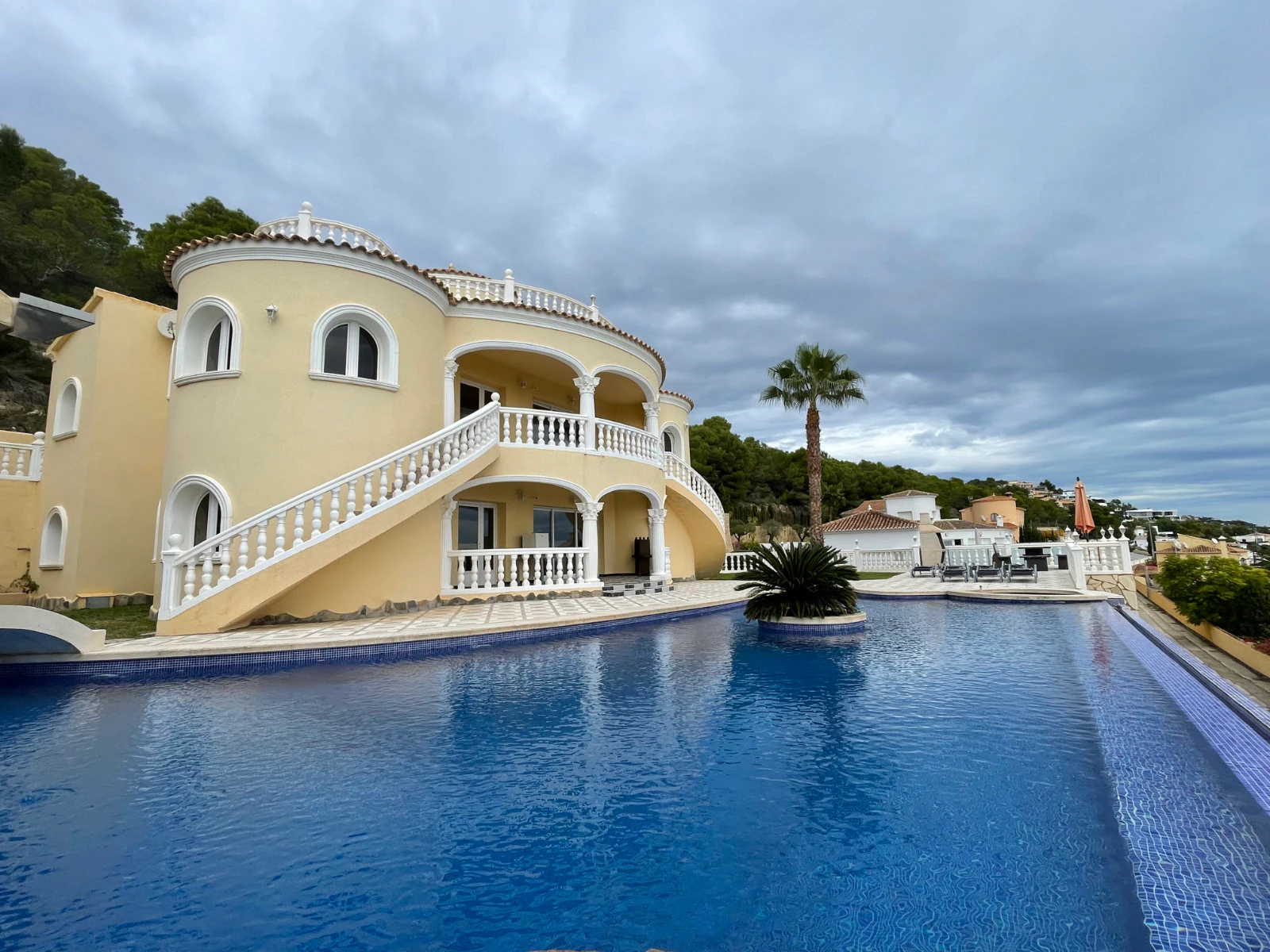 Luxury villa with seaview for sale in Calpe