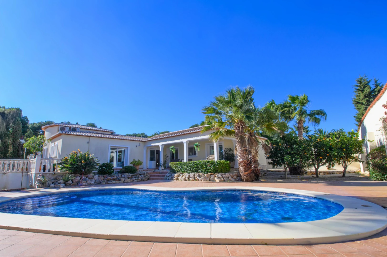 Single-Level Villa for Sale in Portichol Javea  Heated Pool Walk to the Beach