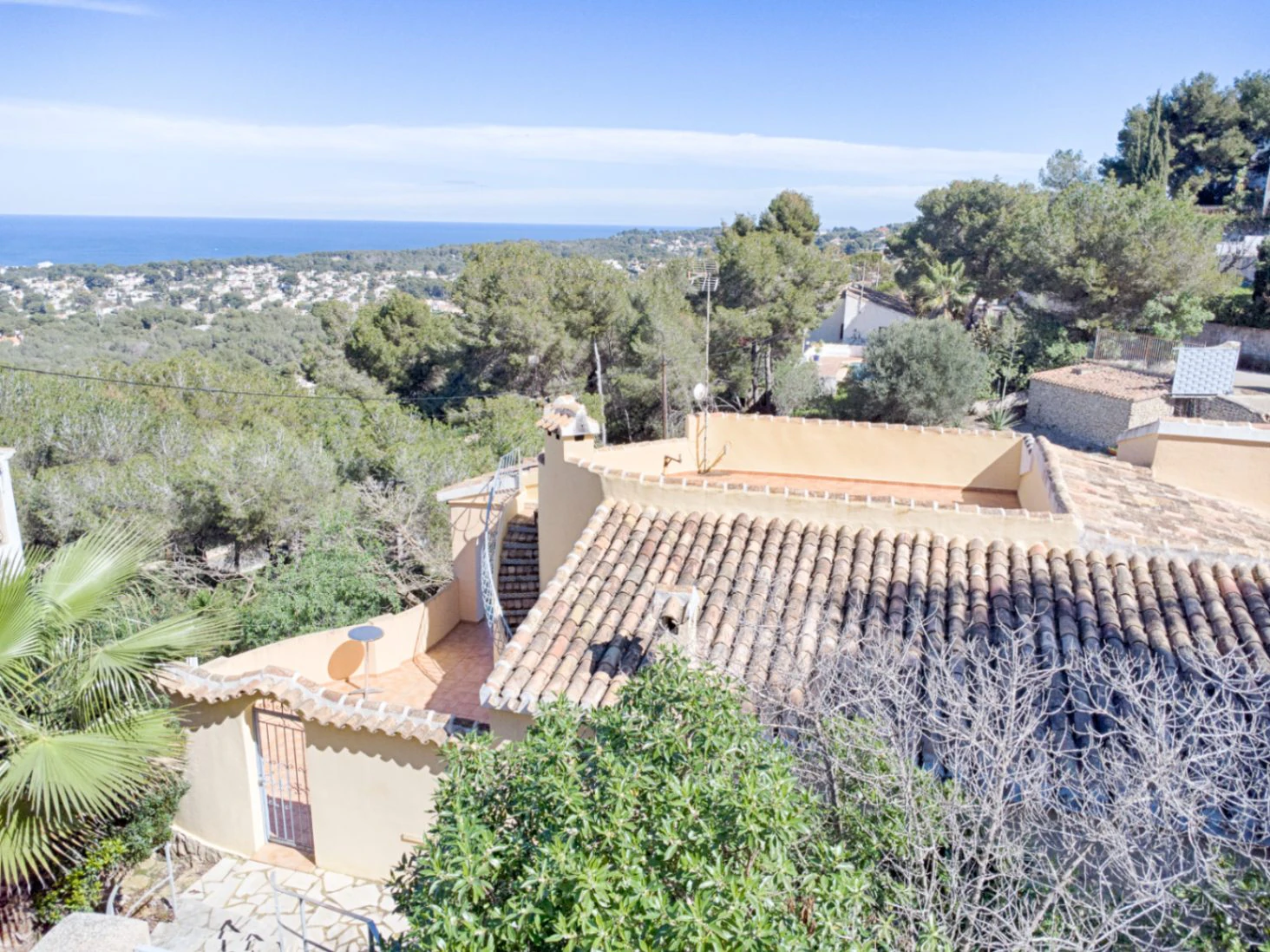 Villa avec vue sur la mer et intimité à Jávea – Costa Nova