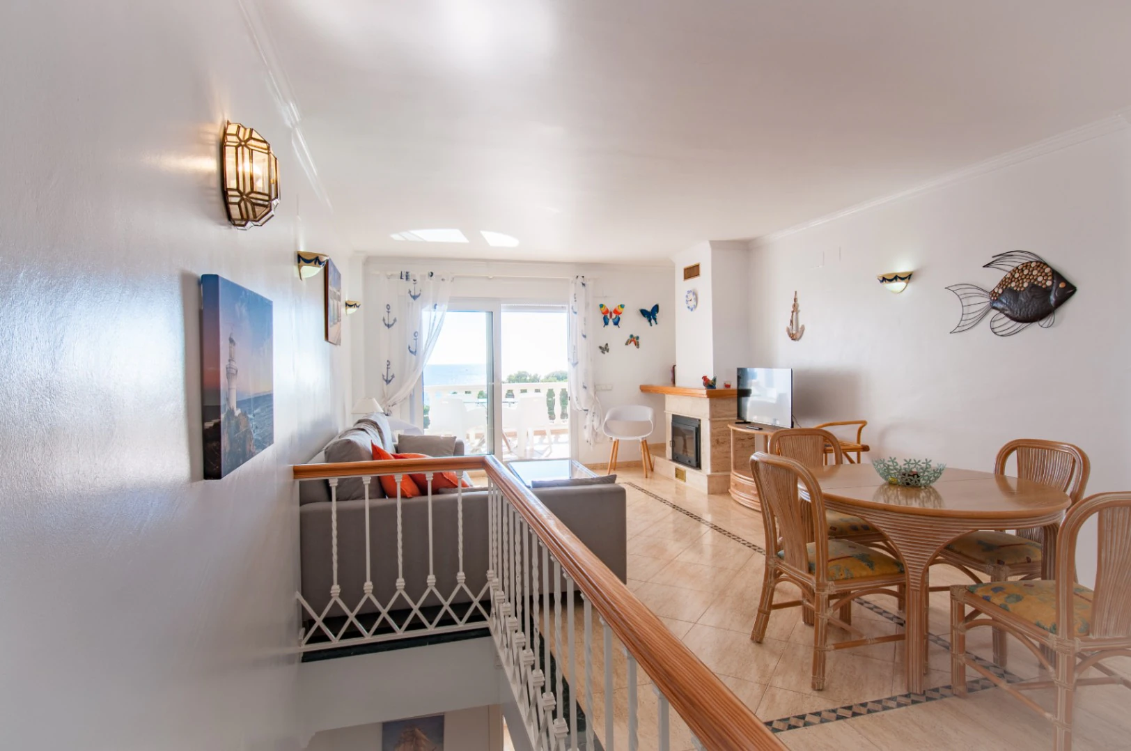 Encantador apartamento con impresionantes vistas al mar en Moraira