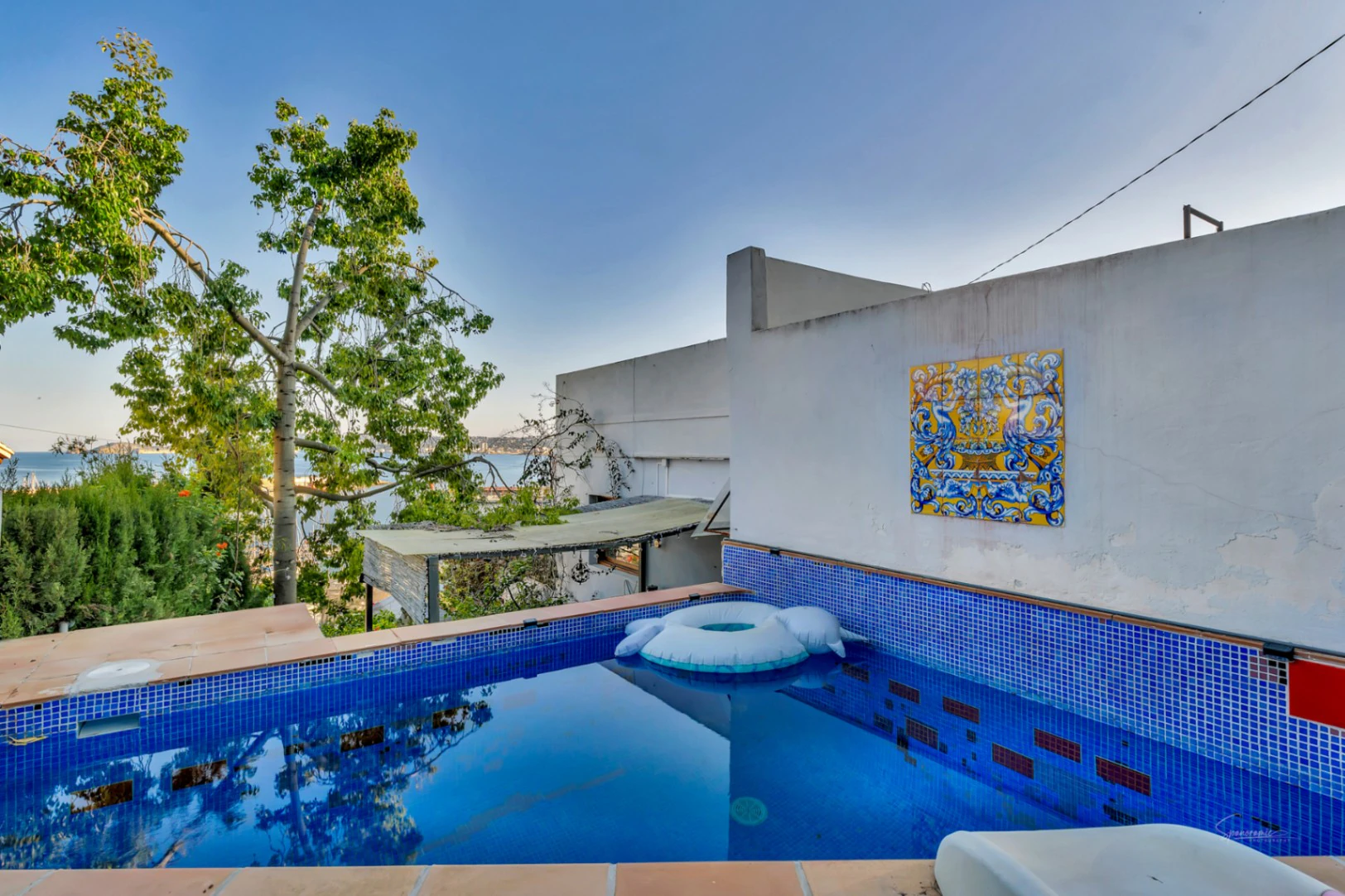 VILLA ON THE SEAFRONT IN THE PORT OF JAVEA